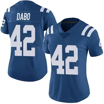 Nike Marcel Dabo Women's Limited Indianapolis Colts Royal Team Color Vapor Untouchable Jersey