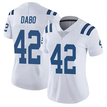 Nike Marcel Dabo Women's Limited Indianapolis Colts White Vapor Untouchable Jersey