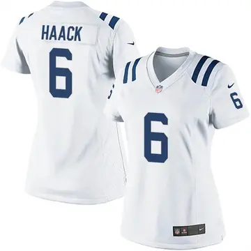 Nike Matt Haack Women's Game Indianapolis Colts White Jersey