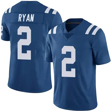 Nike Matt Ryan Youth Limited Indianapolis Colts Royal Team Color Vapor Untouchable Jersey