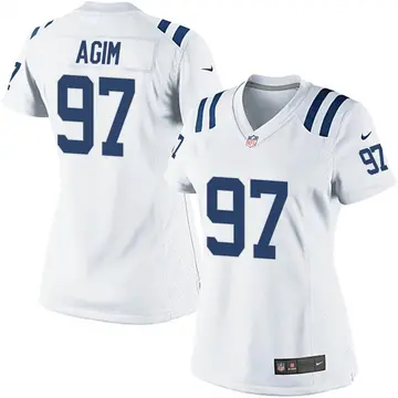 Nike McTelvin Agim Women's Game Indianapolis Colts White Jersey