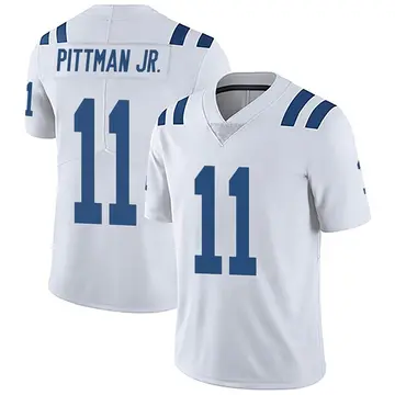Nike Michael Pittman Jr. Men's Limited Indianapolis Colts White Vapor Untouchable Jersey