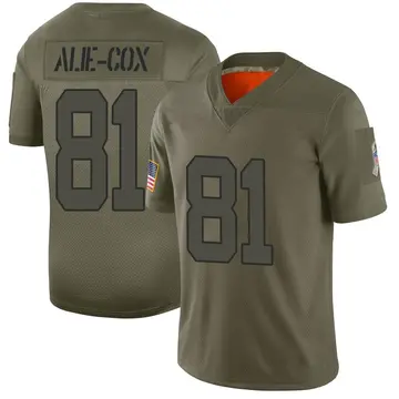 Nike Mo Alie-Cox Men's Limited Indianapolis Colts Camo 2019 Salute to Service Jersey