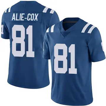 Nike Mo Alie-Cox Men's Limited Indianapolis Colts Royal Team Color Vapor Untouchable Jersey