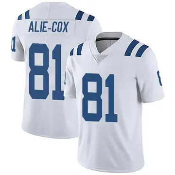 Nike Mo Alie-Cox Men's Limited Indianapolis Colts White Vapor Untouchable Jersey