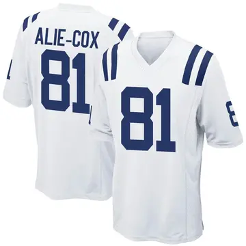 Nike Mo Alie-Cox Youth Game Indianapolis Colts White Jersey