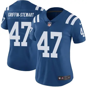Nike Nakia Griffin-Stewart Women's Limited Indianapolis Colts Royal Color Rush Vapor Untouchable Jersey