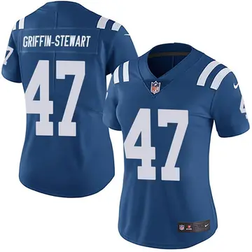 Nike Nakia Griffin-Stewart Women's Limited Indianapolis Colts Royal Team Color Vapor Untouchable Jersey