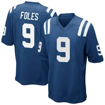 Nike Nick Foles Youth Game Indianapolis Colts Royal Blue Team Color Jersey