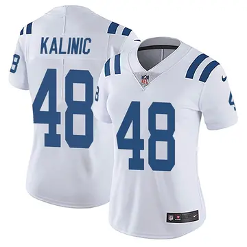 Nike Nikola Kalinic Women's Limited Indianapolis Colts White Vapor Untouchable Jersey
