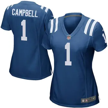 Nike Parris Campbell Women's Game Indianapolis Colts Royal Blue Team Color Jersey