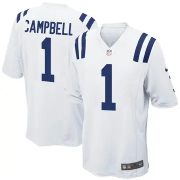 Nike Parris Campbell Youth Game Indianapolis Colts White Jersey