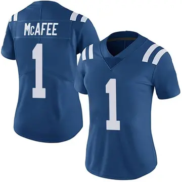 Nike Pat McAfee Women's Limited Indianapolis Colts Royal Team Color Vapor Untouchable Jersey