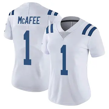 Nike Pat McAfee Women's Limited Indianapolis Colts White Vapor Untouchable Jersey