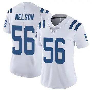 Nike Quenton Nelson Women's Limited Indianapolis Colts White Vapor Untouchable Jersey