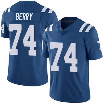Nike Rashod Berry Men's Limited Indianapolis Colts Royal Team Color Vapor Untouchable Jersey