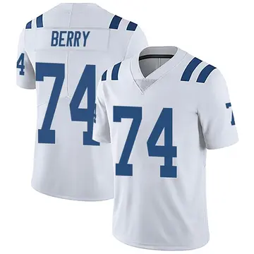 Nike Rashod Berry Men's Limited Indianapolis Colts White Vapor Untouchable Jersey