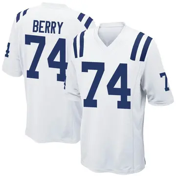 Nike Rashod Berry Youth Game Indianapolis Colts White Jersey