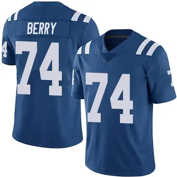 Nike Rashod Berry Youth Limited Indianapolis Colts Royal Team Color Vapor Untouchable Jersey