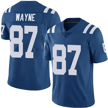 Nike Reggie Wayne Men's Limited Indianapolis Colts Royal Team Color Vapor Untouchable Jersey