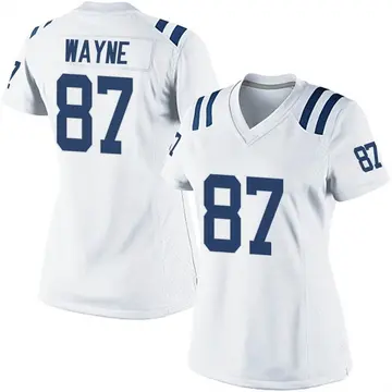 Nike Reggie Wayne Women's Game Indianapolis Colts White Jersey