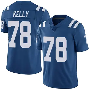 Nike Ryan Kelly Men's Limited Indianapolis Colts Royal Team Color Vapor Untouchable Jersey