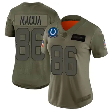 Nike Samson Nacua Women's Limited Indianapolis Colts Camo 2019 Salute to Service Jersey
