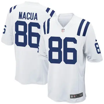 Nike Samson Nacua Youth Game Indianapolis Colts White Jersey