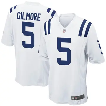 Nike Stephon Gilmore Youth Game Indianapolis Colts White Jersey