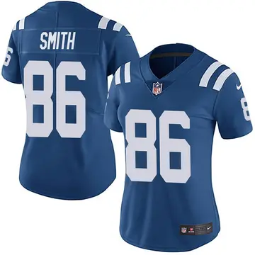 Nike Vyncint Smith Women's Limited Indianapolis Colts Royal Team Color Vapor Untouchable Jersey