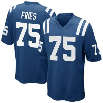 Nike Will Fries Men's Game Indianapolis Colts Royal Blue Team Color Jersey