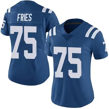 Nike Will Fries Women's Limited Indianapolis Colts Royal Team Color Vapor Untouchable Jersey