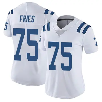Nike Will Fries Women's Limited Indianapolis Colts White Vapor Untouchable Jersey