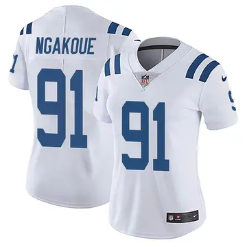 Nike Yannick Ngakoue Women's Limited Indianapolis Colts White Vapor Untouchable Jersey