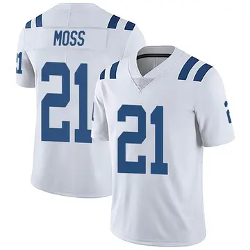 Nike Zack Moss Youth Limited Indianapolis Colts White Vapor Untouchable Jersey