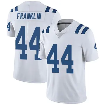 Nike Zaire Franklin Men's Limited Indianapolis Colts White Vapor Untouchable Jersey