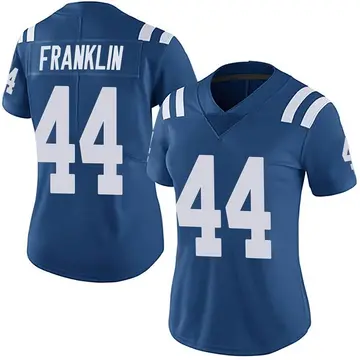 Nike Zaire Franklin Women's Limited Indianapolis Colts Royal Team Color Vapor Untouchable Jersey