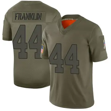 Nike Zaire Franklin Youth Limited Indianapolis Colts Camo 2019 Salute to Service Jersey